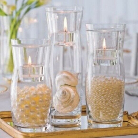 PartyLite Naturally Modern Votive Clear Glass Cand